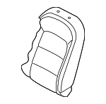 88460B0120KMT - : Seat Back Cover for Kia: Forte, Forte5 Image
