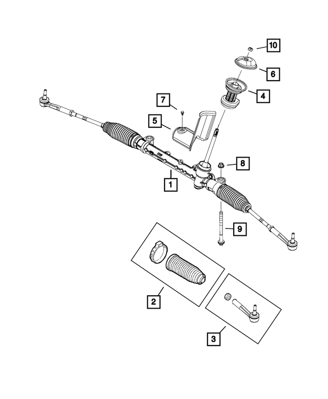 4787974AA - Steering: Steering Column Shaft Seal for Mopar Image