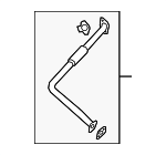 JL3Z9E470D - : Egr Pipe for Ford: F-150 Image