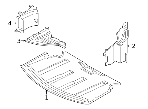 Splash Shields for 2005 BMW 645Ci #0