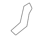 68054379AA - Body: Truck Bed Panel Reinforcement Bracket for Mopar Image