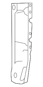 68362264AA - Body: Support Panel for Dodge: Ram 1500, Ram 2500, Ram 3500 | Ram: 1500, 1500 Classic, 2500, 3500 Image