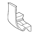 Driver Side Front End Lower Tie Bar Extension