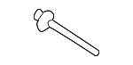 11086102 - Body: Window Regulator Rivet for Saab Image