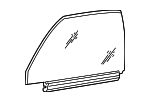 5181110 - : Door Window for Saab: 9-3, 900 Image