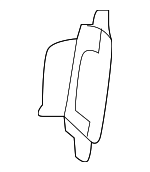 68243528AA - Body: Tail Lamp Pocket Mount Plate for Jeep: Compass Image