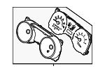 CR3Z10849JA - : Instrument Cluster for FORD Image