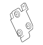 25760165 - Electrical: Receiver Bracket for Buick: LeSabre, Lucerne | Cadillac: DTS, Seville | Pontiac: Bonneville Image