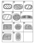 QT02XTMAB - Air Conditioning &amp; Heater: Air Conditioning &amp; Heater Outlet for Chrysler: 300M, Concorde Image