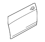 801537Y030 - Body: Outer Panel for Nissan Image