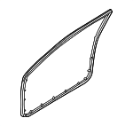 808317Y000 - Body: Surround Weather-strip for Nissan Image