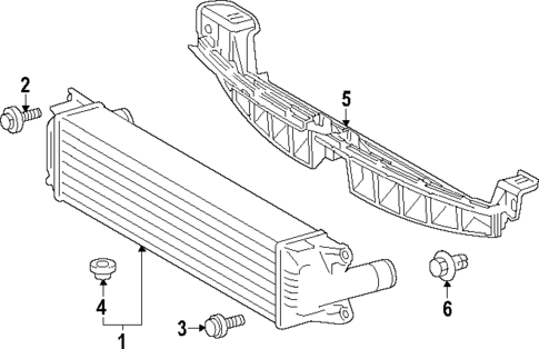 Intercooler for 2025 Toyota GR Corolla #1