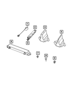 6034939 - Electrical: Hex Head Screw for Chrysler: 200, 300, Pacifica, Voyager | Dodge: Caliber, Challenger, Charger, Charger Daytona | Fiat: 500 | Jeep: Cherokee, Compass, Gladiator, Grand Cherokee, Grand Cherokee L, Grand Cherokee WK, Grand Wagoneer, Wagoneer, Wrangler Image