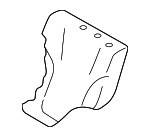 64350SL290VH - Body: Seat Back Cover for Subaru Image