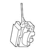 64383SG010 - Body: Latch for Subaru Image