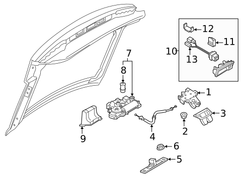 Liftgate for 2024 Audi Q8 e-tron #3