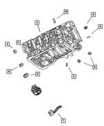 5191715AA - : Short Block for Mopar Image