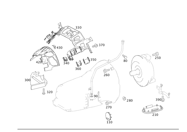 6420110008 - MB Automatic Transmission: Cap for Mercedes-Benz Image image