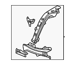 86555621 - Body: Upper Rail for Acura: ZDX Image