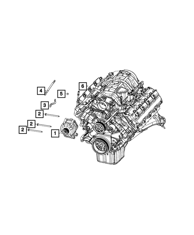 R4801866AC - Electrical: Engine Generator for Mopar Image