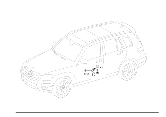 55421918 - Electrical Equipment and Instruments: Sensor Cluster for Mercedes-Benz: C250, C300, C350, C63 AMG, GLK250, GLK350, SLC300, SLC43 AMG, SLK250, SLK300, SLK350, SLK55 AMG, SLS AMG Image image