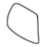 81761R6000 - Body: Body Weather-strip for Hyundai: Santa Fe Image