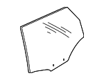 4M0845025B - Body: Door Glass for Audi Image