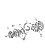 5014092AA - : A/c Compressor Clutch for Mopar Image