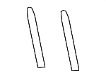 68039114AA - Body: Headrest Bracket for Mopar Image