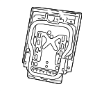68039186AA - Body: Seat Back Frame for Mopar Image