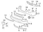 11570498 - Body: Bumper Cover Bolt for GM Image