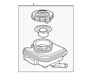 46660TJBA01 - : Master Cylinder Reservoir for Acura Image