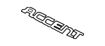 863111E200 - : 2008-2011 Hyundai Accent - Nameplate for Hyundai: Accent Image