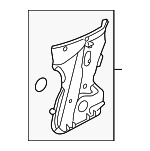 2135025003 - Engine: Front Cover for Kia Image