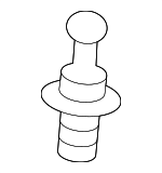 9010906385 - Engine: Engine Cover Ball Stud for Toyota: C-HR, Mirai, Tundra Image