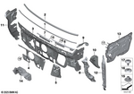 51487948125 - Vehicle Trim: Sound Insulation Windshield for BMW Image