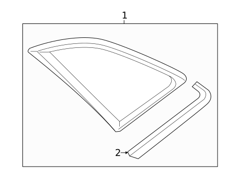 Glass & Hardware for 2022 Audi RS6 Avant #0