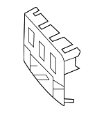 1908850103 - Body: License Bracket for Mercedes-Benz: AMG&amp;reg; GT Black Series Image image