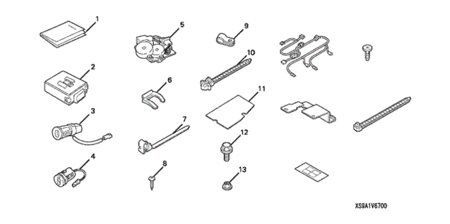 Back UP Sensor Attachment for 2006 Honda CR-V #0