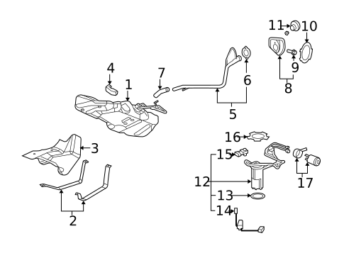 Hardware, Fasteners & Fittings for 2007 Chevrolet Cobalt #0