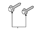 PAF104694 - Engine: Motor Mount Bolt for Porsche Image