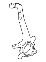 Genuine Toyota Wheel Bearing (Left, Right, Front) part