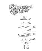 68366123AA - TB-65SN; 6-Speed; Automatic Transmission: Transmission Oil Filter for Mopar Image