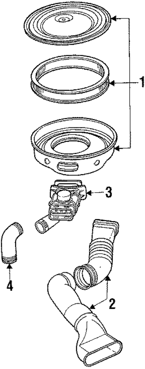 Air Inlet for 1988 Ford Thunderbird #0