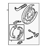 582704W100 - : Parking Brake Assembly for Hyundai: Tucson Image