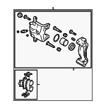 582102S100 - : Caliper Assembly for Hyundai Image