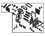 972054ZAA0 - : AC &amp; Heater Assembly for Hyundai Image