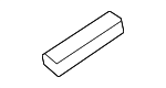 971652W400 - HVAC: Upper Seal for Hyundai Image