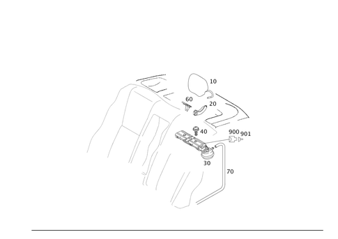 Head Restraint for 1997 Mercedes-Benz S500 #0