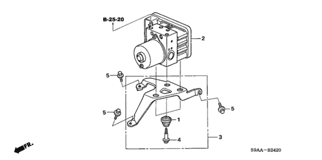 VSA Modulator for 2006 Honda CR-V #0